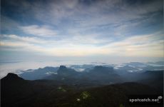 sri lanka adams peak sri pada berg