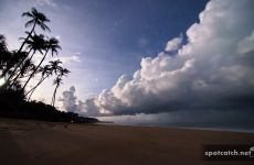 sri lanka rekawa strand nacht sterne