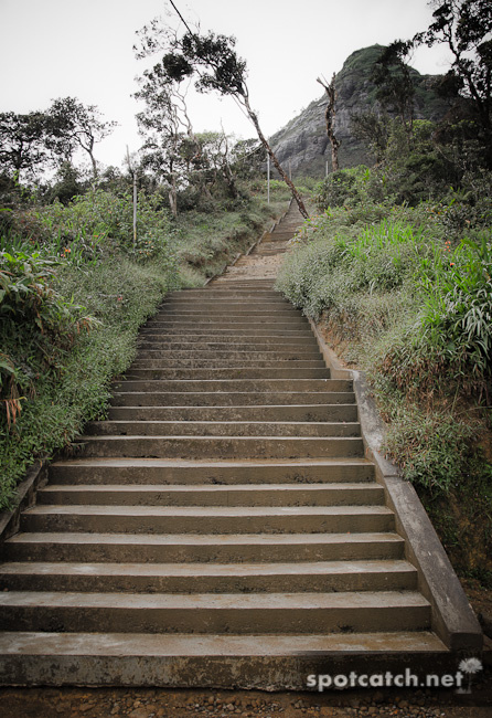 adams peak sri pada stufen aufstieg