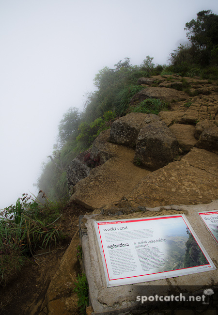 horton plains worlds end tafel